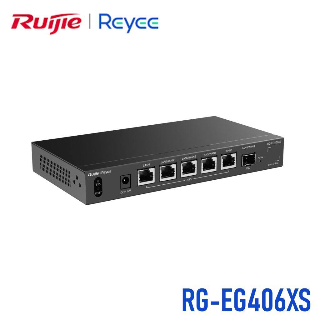 Router Cân bằng tải Ruijie Reyee RG-EG406XS new 2026 - SHOP CÔNG NGHỆ 24H