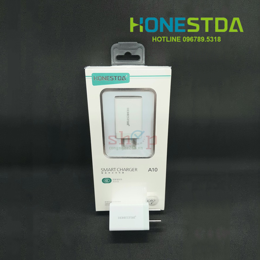 Củ sạc Adaptor Honestda A10 2.1A