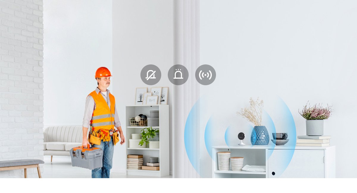 Ba chế độ cảnh báo âm thanh: im lặng, bíp, còi