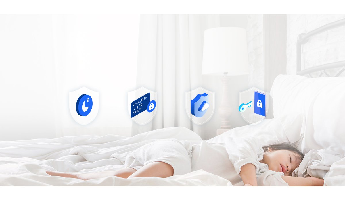 Bảo mật dữ liệu: chế độ ngủ, mã hoá AES, TLS, xác thực nhiều bước