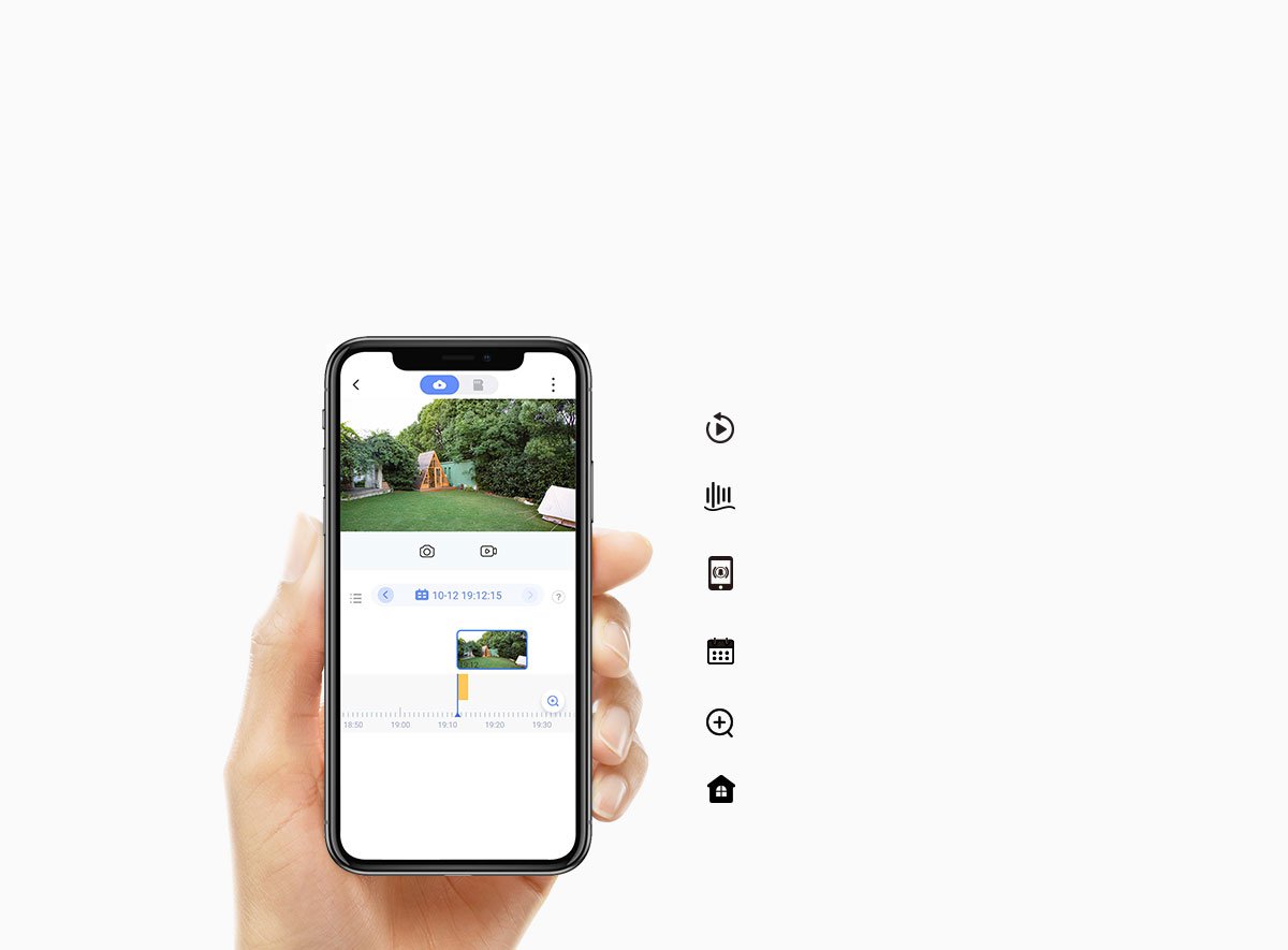 Các tính năng của app EZVIZ cho C3X