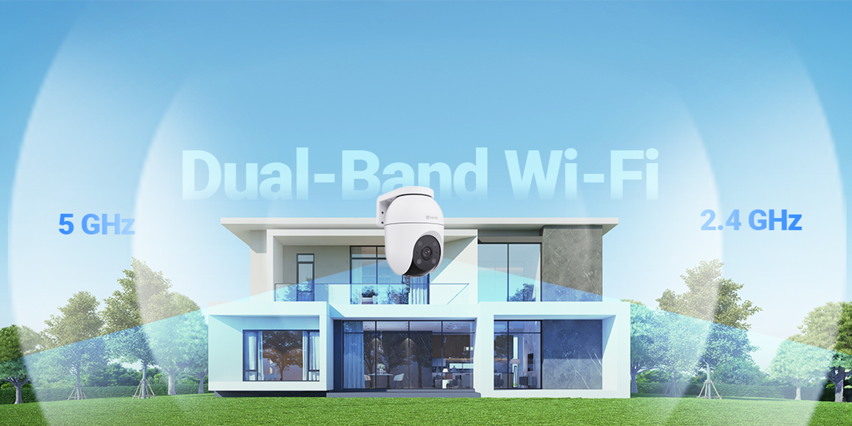Wi-Fi băng tần kép 2.4GHz và 5GHz