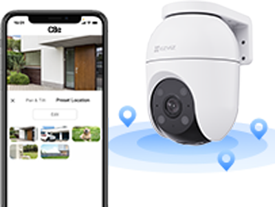 Điểm nhìn đặt sẵn trên app