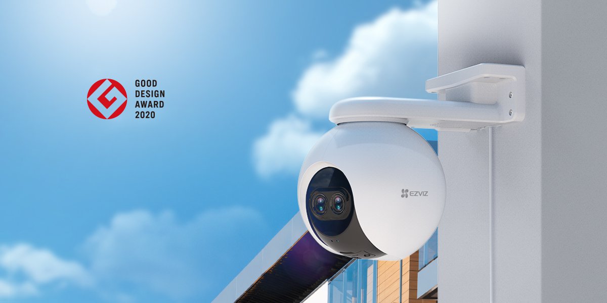 Camera Wi-Fi quay quét ống kính kép EZVIZ C8PF