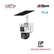 Camera 4G Dahua DH-IPC-PTS2649C-3E3Z-4GB20 3+3MP ngoài trời, xoay 360°