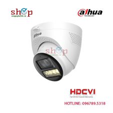 Camera HDCVI Dahua DH-HAC-HDW1500TQP-IL-T 5MP bán cầu, ánh sáng kép, có mic
