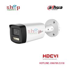 Camera HDCVI Dahua DH-HAC-HFW1500THP-IL-A 5MP thân trụ, ánh sáng kép, có mic