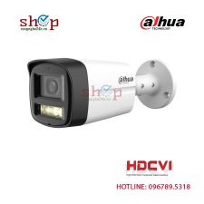 Camera HDCVI Dahua DH-HAC-HFW1500TLMP-IL-T 5MP thân trụ, ánh sáng kép, có mic