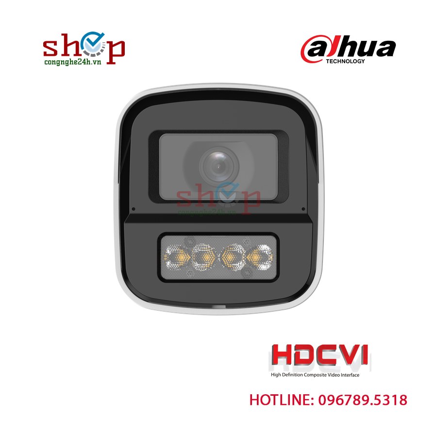 Camera HDCVI Dahua DH-HAC-HFW1549XP-IL-A-PRO 5MP thân trụ – góc nhìn khác