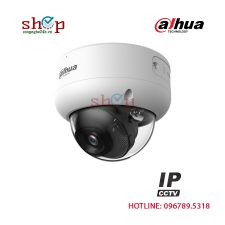 Camera IP Dahua DH-IPC-HDBW3449E-AS-IL 4MP dome, ánh sáng kép, có mic