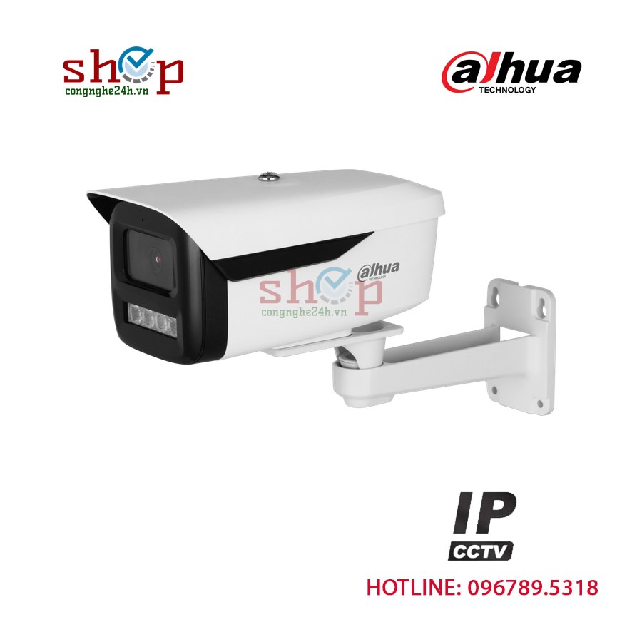Camera IP Dahua DH-IPC-HFW2449M-AS-B-PRO 4MP thân trụ, WizColor có màu ban đêm