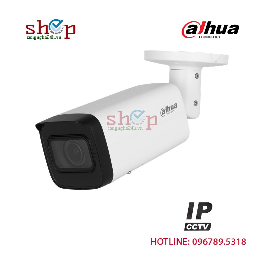 Camera IP Dahua DH-IPC-HFW2541T-ZAS 5MP thân trụ, hồng ngoại 60m, ống kính zoom – góc nhìn khác
