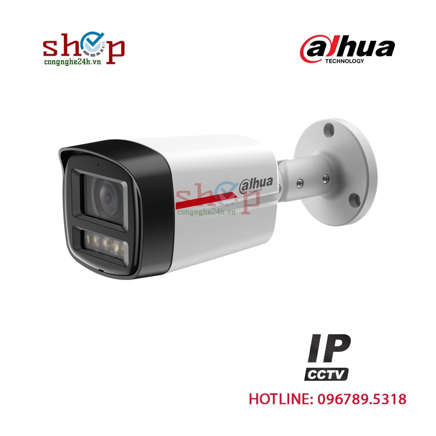 Camera IP Dahua DH-IPC-HFW2849TL-S-PRO 8MP thân trụ, WizColor có màu ban đêm