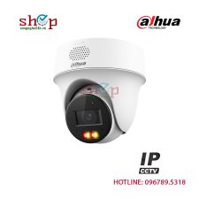 Camera IP Dahua DH-IPC-PT1239H-PV 2MP xoay 360°, còi đèn báo động