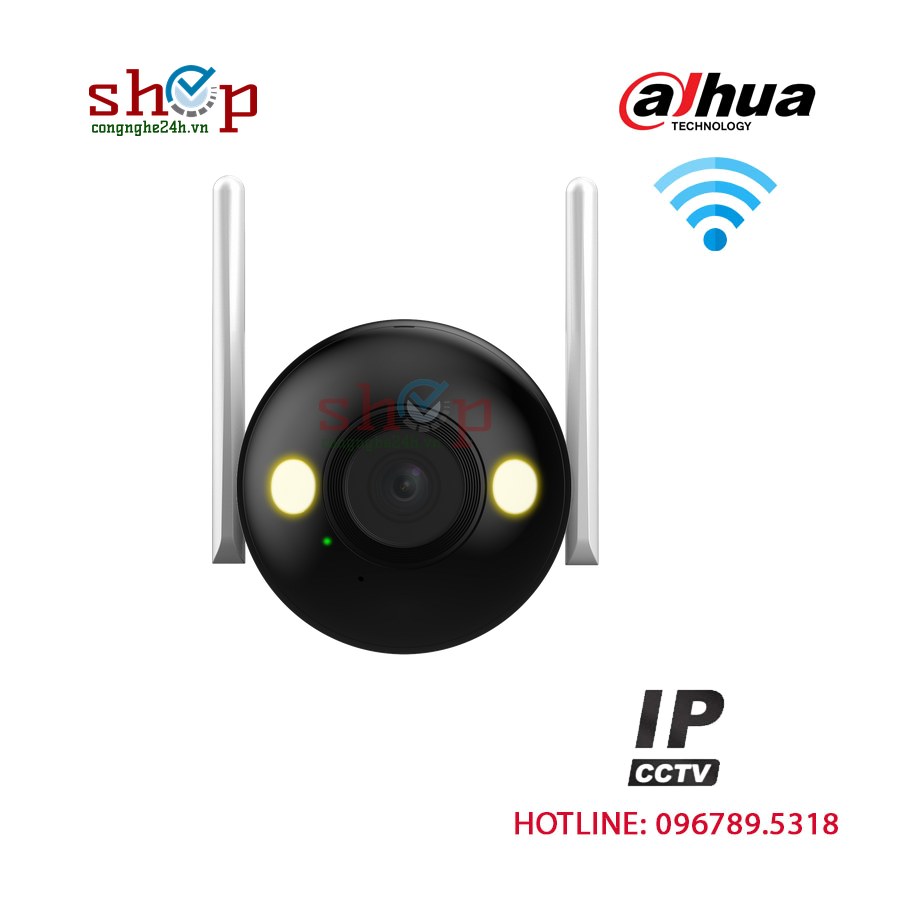 Camera Wifi Dahua DH-F2C-LED 2MP ngoài trời, Full Color – góc nhìn khác