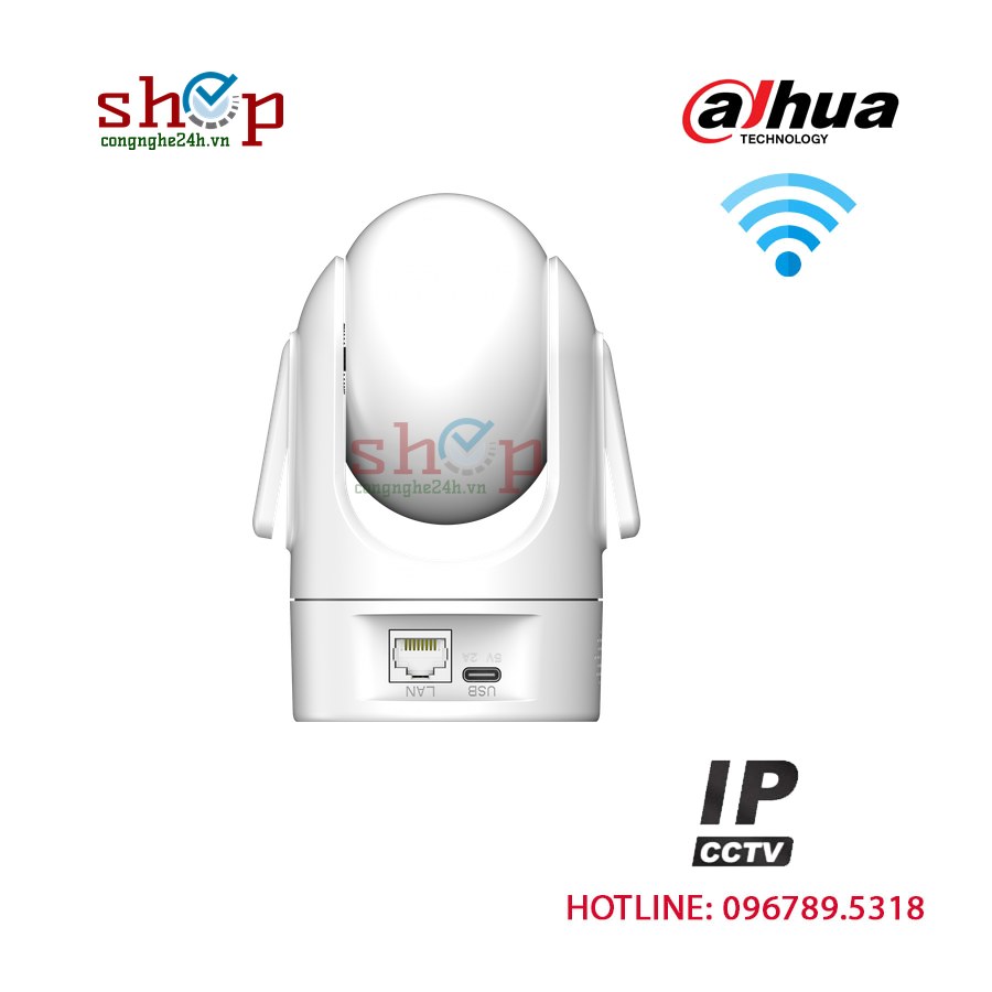 Camera Wifi Dahua DH-H2C 2MP trong nhà, xoay 360°, đàm thoại 2 chiều – góc nhìn khác