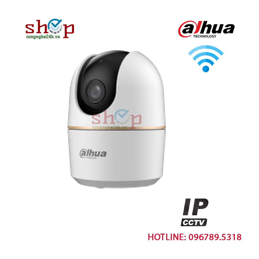 Camera Wifi Dahua DH-H3AE 3MP trong nhà, xoay 360°, đàm thoại 2 chiều