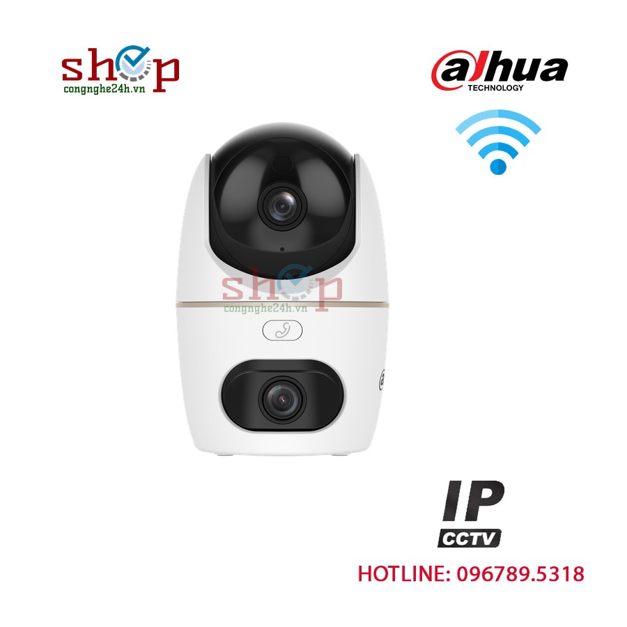 Camera Wifi Dahua DH-H5D-5F 5+5MP trong nhà, xoay 360°, đàm thoại 2 chiều – góc nhìn khác