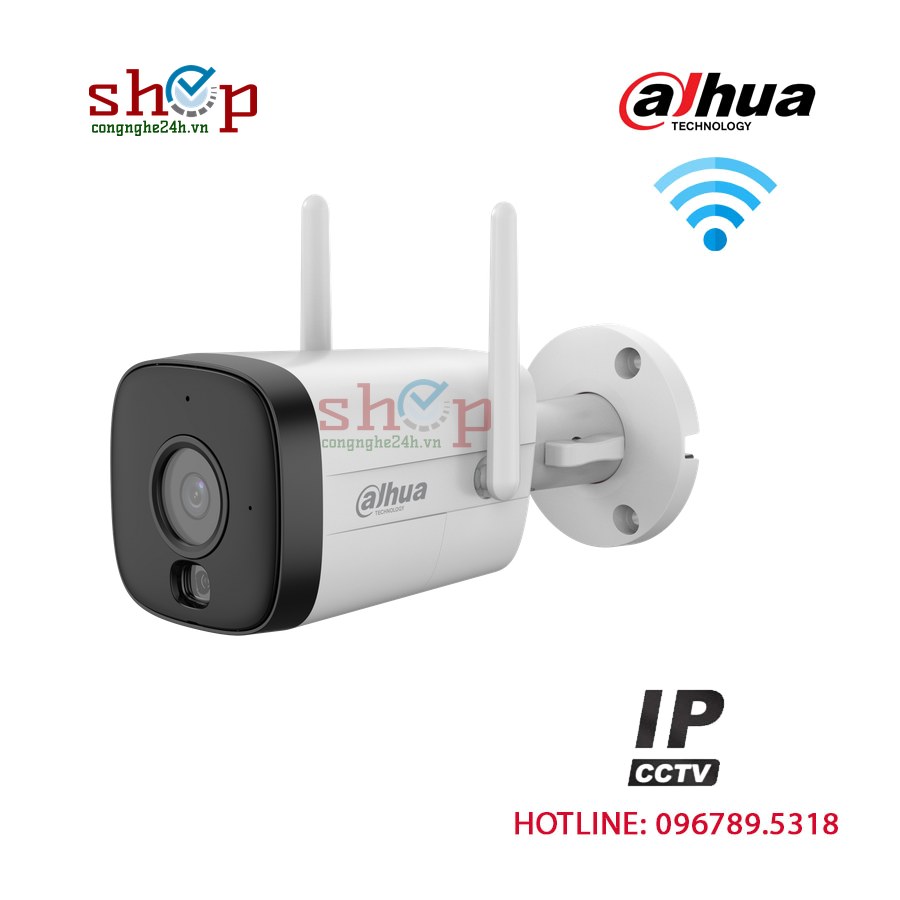 Camera Wifi Dahua DH-IPC-HFW1339DTK1-SW-PV 3MP ngoài trời, còi đèn báo động