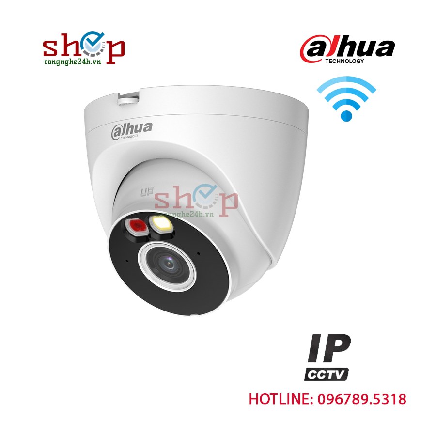 Camera Wifi Dahua DH-T4A-PV 4MP ngoài trời, còi đèn báo động