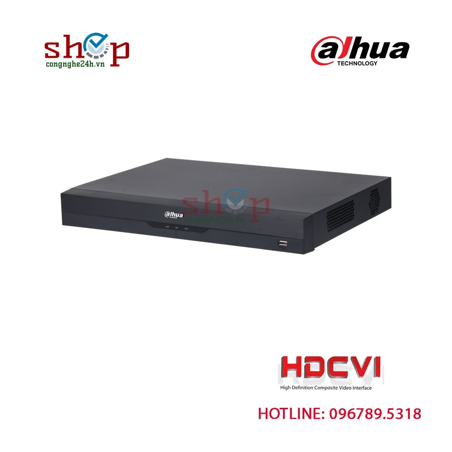 Đầu ghi hình HDCVI Dahua DH-XVR5216AN-5M-I3/T 16 kênh 5MP AI – góc nhìn khác