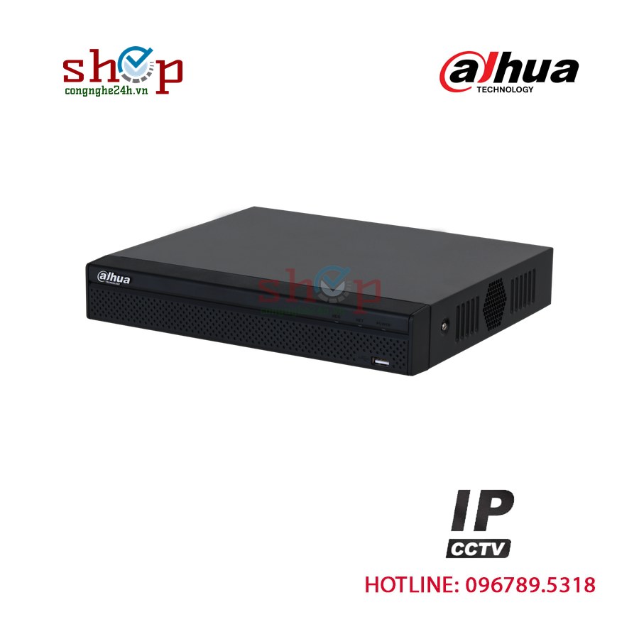 Đầu ghi hình IP Dahua DHI-NVR2104HS-4KS3 4 kênh 4K, 1 ổ cứng
