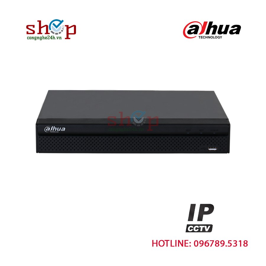 Đầu ghi hình IP Dahua DHI-NVR2108HS-4KS3 8 kênh 4K, 1 ổ cứng – góc nhìn khác