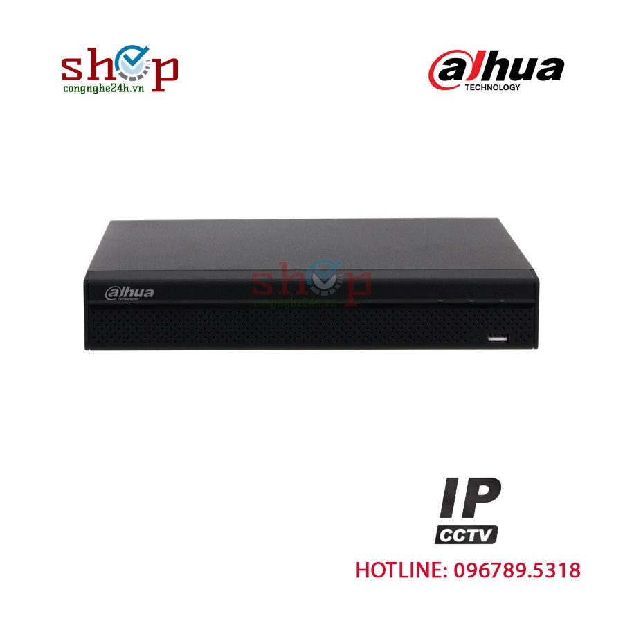 Đầu ghi hình IP Dahua DHI-NVR4104HS-4KS3 4 kênh 4K, 1 ổ cứng – góc nhìn khác