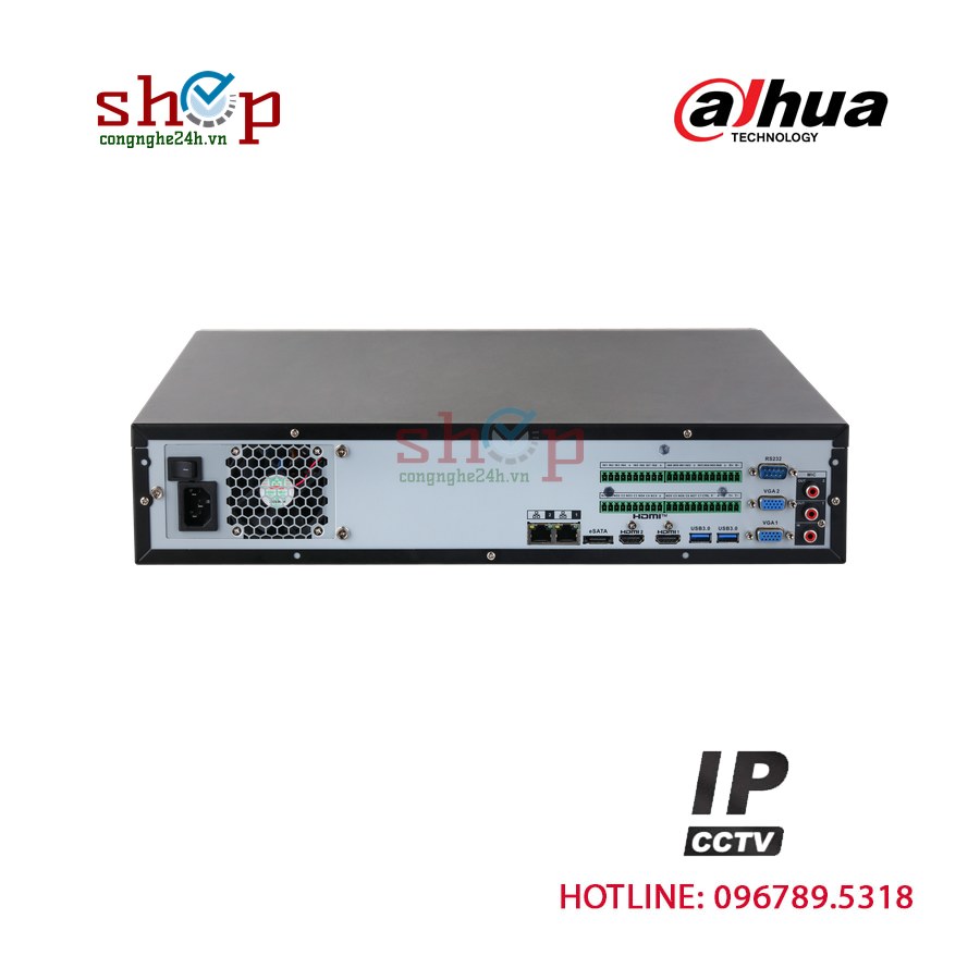Đầu ghi hình IP Dahua DHI-NVR5864-XI 64 kênh 4K, 8 ổ cứng – góc nhìn khác