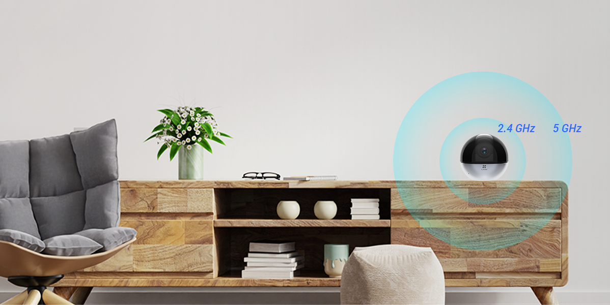 Wi-Fi băng tần kép 2.4 và 5GHz