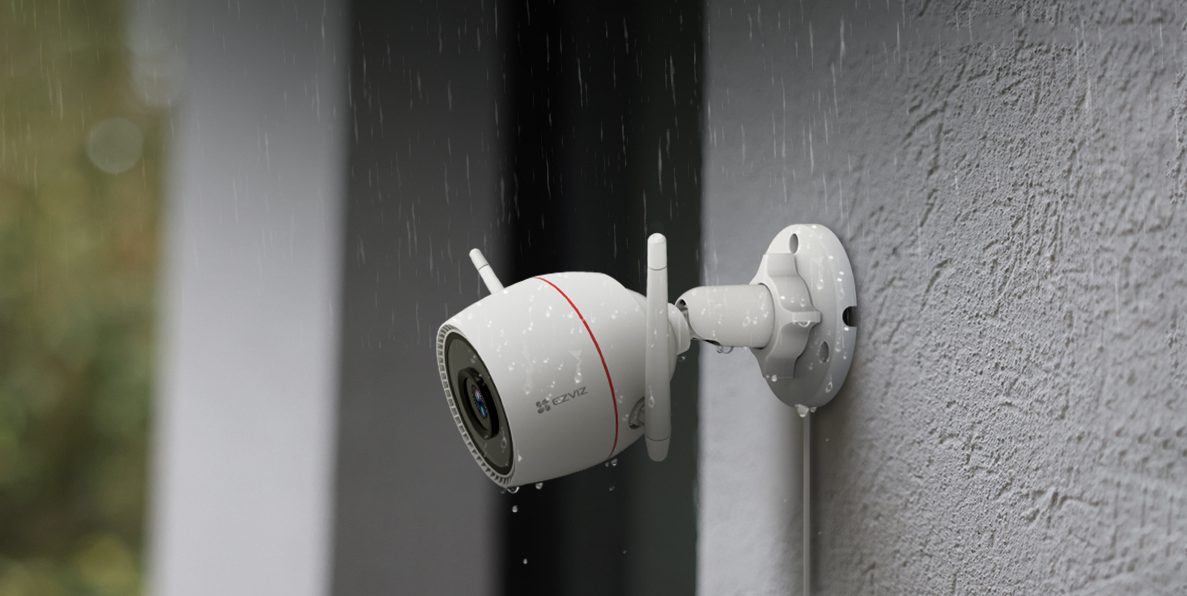 Camera H3c 2K⁺ dưới mưa, chuẩn IP67