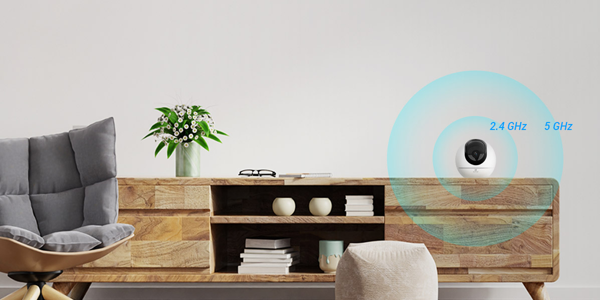 Wi-Fi băng tần kép 2.4 và 5GHz
