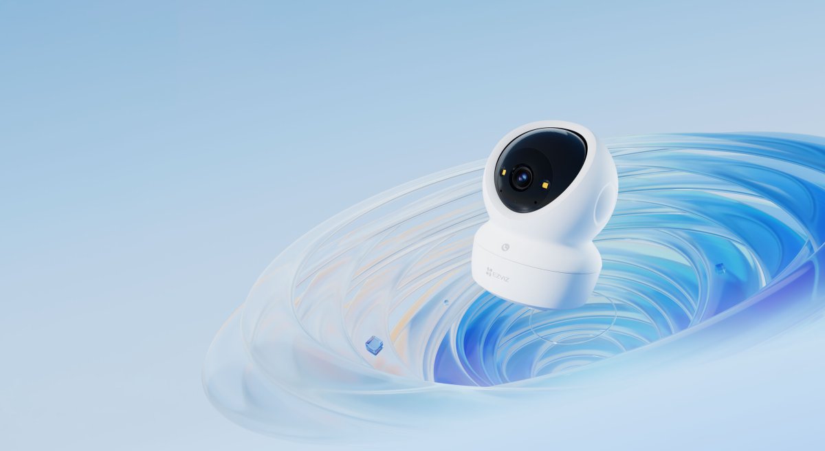 Camera EZVIZ H6c G1 4K quay quét trong nhà thế hệ mới