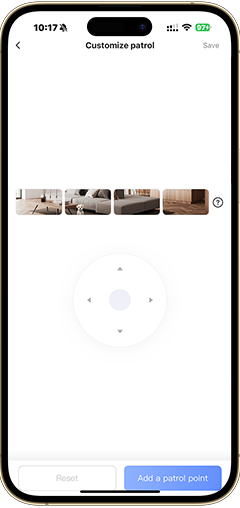 Cài đặt tuần tra trên app EZVIZ
