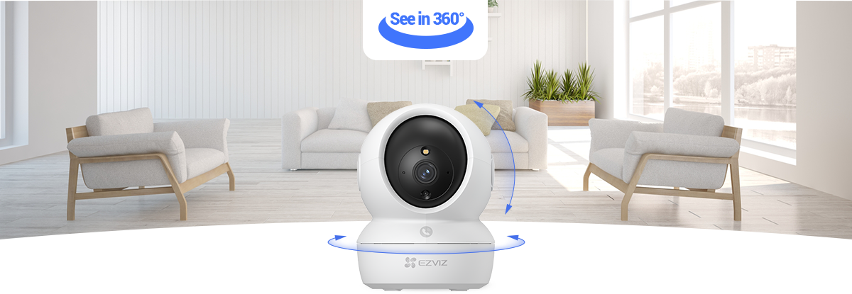 H6c Pro xoay ngang 340 độ, xoay dọc 55 độ
