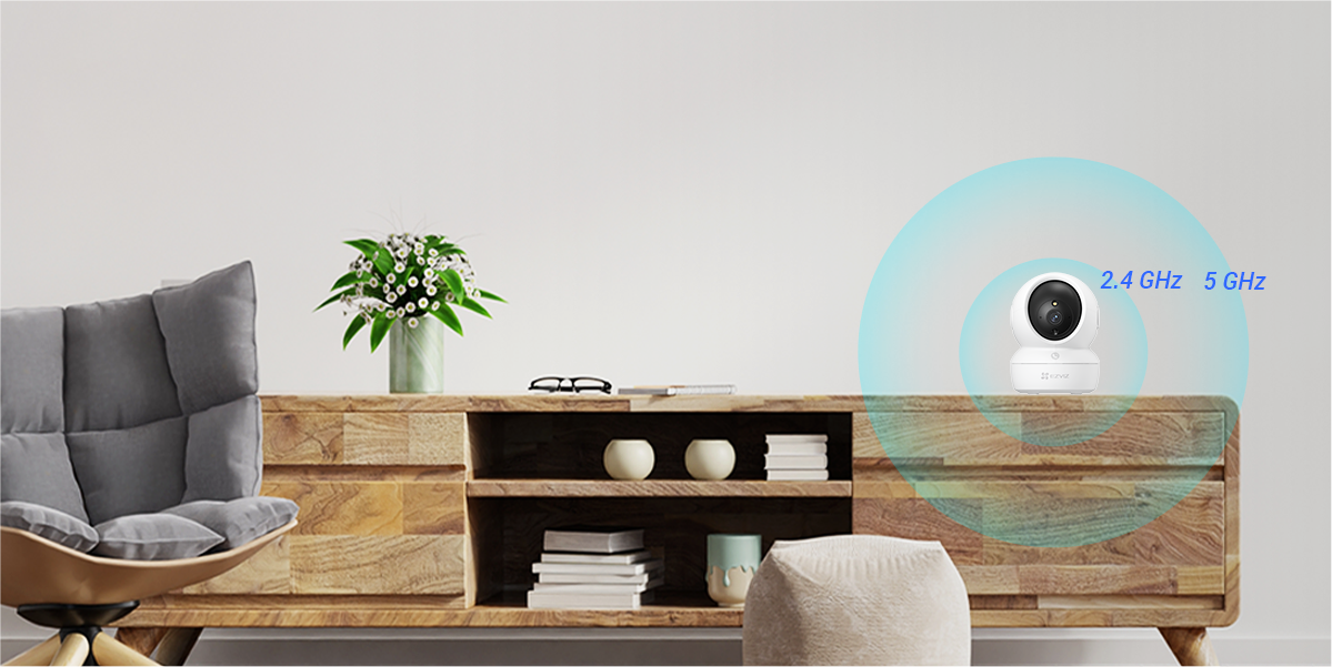 Wi-Fi băng tần kép 2.4 và 5GHz