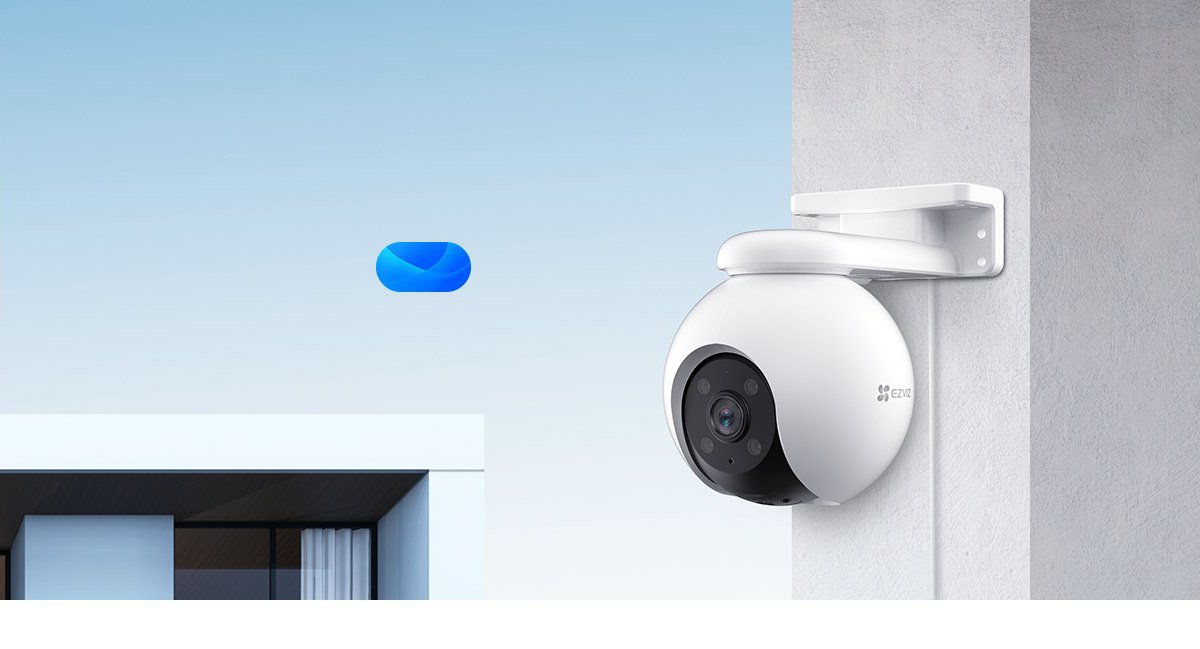 Camera quay quét Wi-Fi ngoài trời EZVIZ H8 Pro 3K