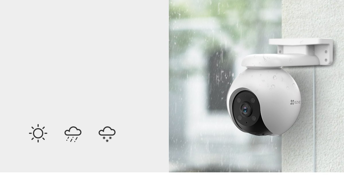 H8 Pro 3K bền bỉ dưới mưa nắng