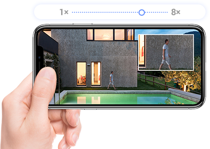Xem phóng to trên app EZVIZ