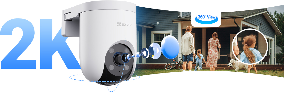 Hình 2K và góc quay quét của H8c Pro