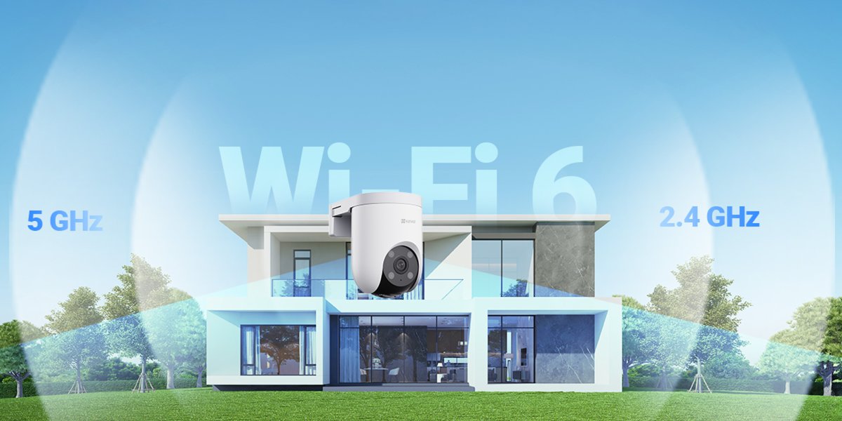 Wi-Fi 6 băng tần kép 2.4GHz và 5GHz