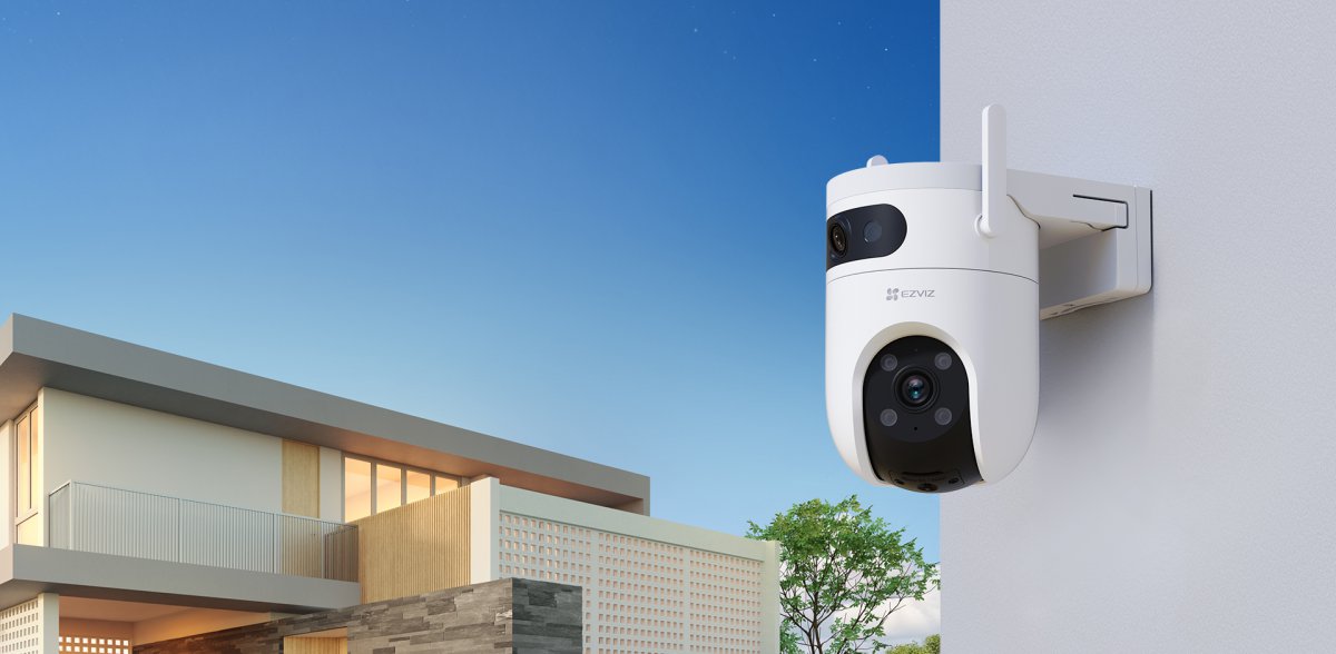 Camera EZVIZ H9c Dual 3K ngoài trời hai ống kính