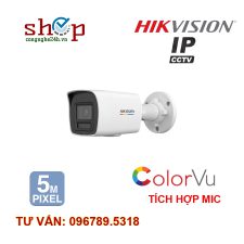Camera IP 6.0 Megapixel HIKVISION DS-2CD1067G2H-LIU ColorVu Tích hợp MIC