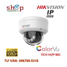 Camera IP 2.0 Megapixel HIKVISION DS-2CD1127G2H-LIU ColorVu Tích hợp MIC