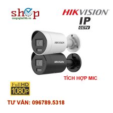 Camera IP 2.0 Megapixel HIKVISION DS-2CD2023G2-LI2U Tích hợp MIC