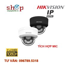 Camera IP 2.0 Megapixel HIKVISION DS-2CD2123G2-LIS2U Tích hợp MIC
