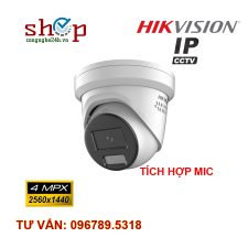 Camera IP 4.0 Megapixel HIKVISION DS-2CD2347G2H-LISU/SL Tích hợp MIC
