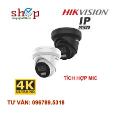 Camera IP 8.0 Megapixel HIKVISION DS-2CD2383G2-LI2U Tích hợp MIC