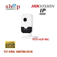 Camera IP 2.0 Megapixel HIKVISION DS-2CD2423G2-IW (W) Tích hợp MIC