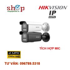 Camera IP 4.0 Megapixel HIKVISION DS-2CD2643G2-LIZS2U Tích hợp MIC